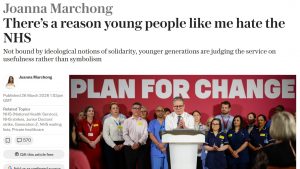 Joanna Marchong's article for the Daily Telegraph. Image: Daily Telegraph