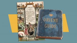 Coryat’s Crudities: Hastily gobled up in Five Moneth’s Travells, a travelogue published in 1611 by the English traveller and eccentric Thomas Coryat; and WJ Loftie’s Orient Line Guide of 1888