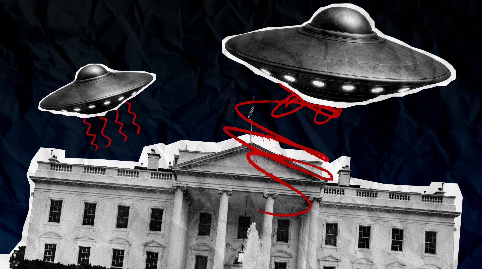 There’s a symmetry in Trump embracing and exploiting the cult of UFOs. Image: TNW/Getty
