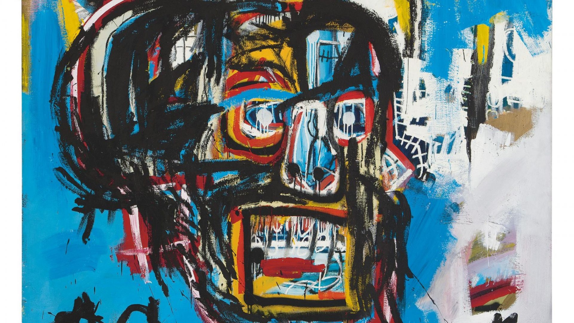 Jean-Michel Basquiat’s Untitled, 1982, which sold for 0m at Sotheby’s in New York in 2017. Image: The Estate of Jean-Michel Basquiat
