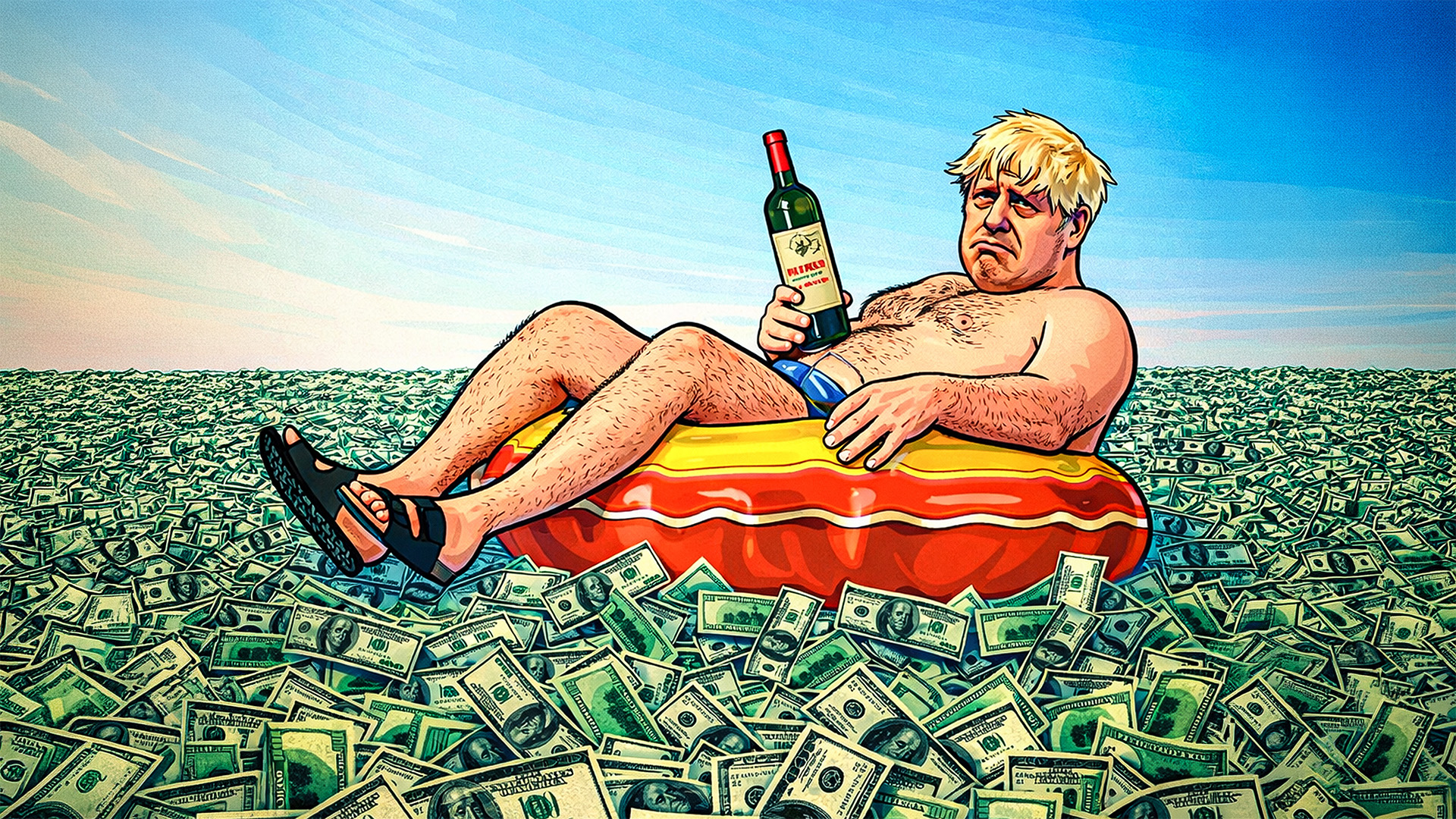 Boris Johnson’s Miami hustle... Image: TNW/Getty