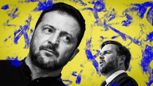 "JD Vance and war intern Pete Hegseth genuinely seem to believe that they are doing God’s work in waging this war." Image: TNW/Getty