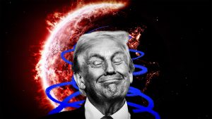 For Trump, only a global hypershambles will do. Image: TNW/Getty