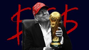 Trump’s World Cup risks becoming a festival of pure greed. Image: TNW/Getty