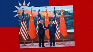 Trump is suddenly backing away from support of Taiwan.' Image: TNW/Getty