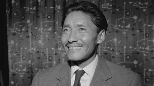 Nepalese-Indian Sherpa mountaineer Tenzing Norgay in London, October 1957. Image: Tony Davis/Daily Express/Hulton Archive/Getty