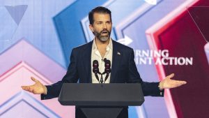 Donald Trump Jr. Photo: Olivier Touron / AFP via Getty Images