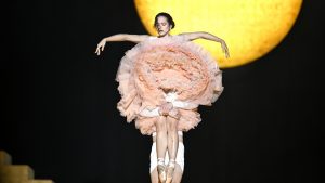 Rosalía performs on stage at the LDLC Arena on March 16, 2026 in Lyon, France. Photo: Gareth Cattermole/Getty Images for Live Nation