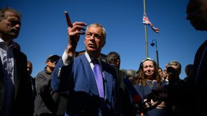 Nacho Nigel! Nigel Farage gets a new nickname. Image: Getty