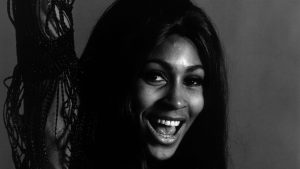 Portrait of American rock singer Tina Turner in New York, 1969. Image: Jack Robinson/Hulton Archive/Getty