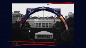 Trump's White House UFC spectacle is an authentic display of where MAGA has led America. Image: Getty/TNW