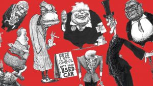 The Brexiteers. Image: Martin Rowson/ TNW 