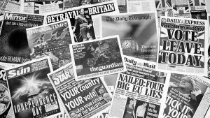 A decade after the referendum, many of Brexit’s loudest media supporters are still recycling the same arguments while ignoring the consequences. Image: TNW