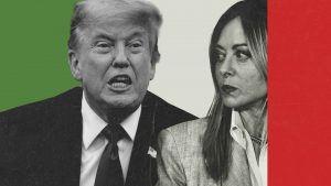 Meloni did what few other leaders have done when faced with a Trump insult – she bit back. Image: TNW/Getty