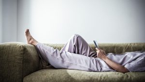 'What if spending all my money on a nice, grey flat then never leaving it in the evening is my own idea of hell?' Image: TNW/Getty