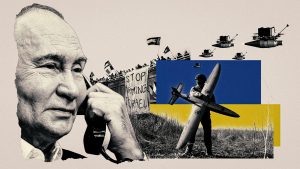 Vladimir Putin’s disinformation has been bought wholesale by activists on the left. Image: TNW