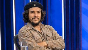 The AI-generated Che Guevara the BBC's Question Time planned to use. Image: Radio Times/Facebook