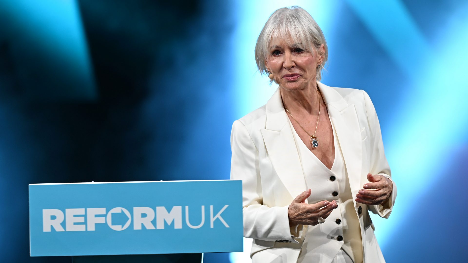 Nadine Dorries hides out in lawless London