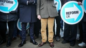 Polling suggests voters see Nigel Farage as untrustworthy, incompetent and not on their side. Image: TNW/Getty