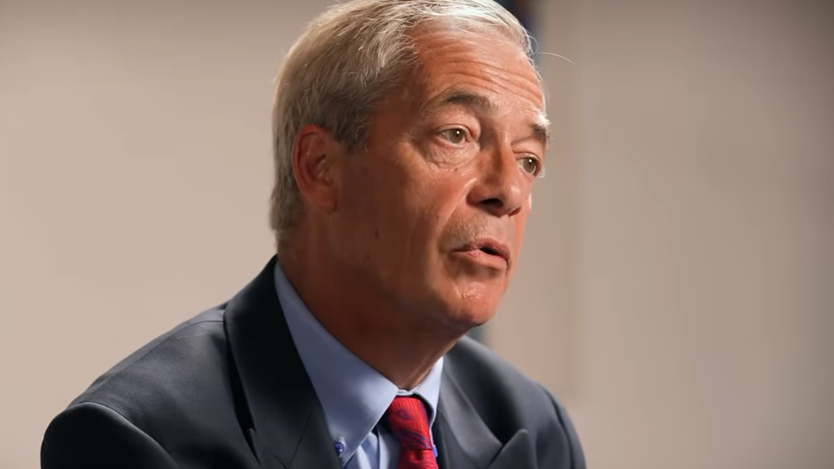 Nigel Farage appearing on the podcast Triggernometry. Image: Triggernometry/YouTube