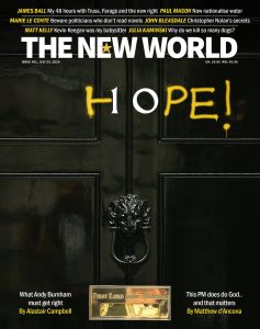 The New World cover, July 23, 2026