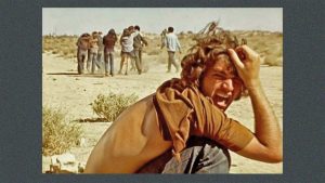 A scene from Peter Watkins’s 1971 mock-doc Punishment Park. Image: BFI Press Office