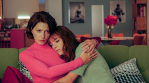 Bárbara Lennie and Victoria Luengo in 'Bitter Christmas.' Credit: Cannes Film Festival