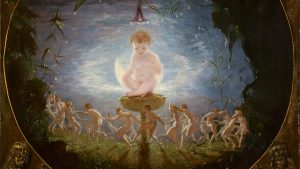 Richard Dadd, Puck, 1841. Image: Royal Academy of Arts