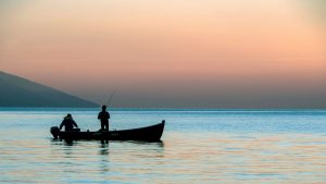 Lake Garda, where the fisherman really don't want to catch fish. Image: Getty/Marco Simonini/Reda