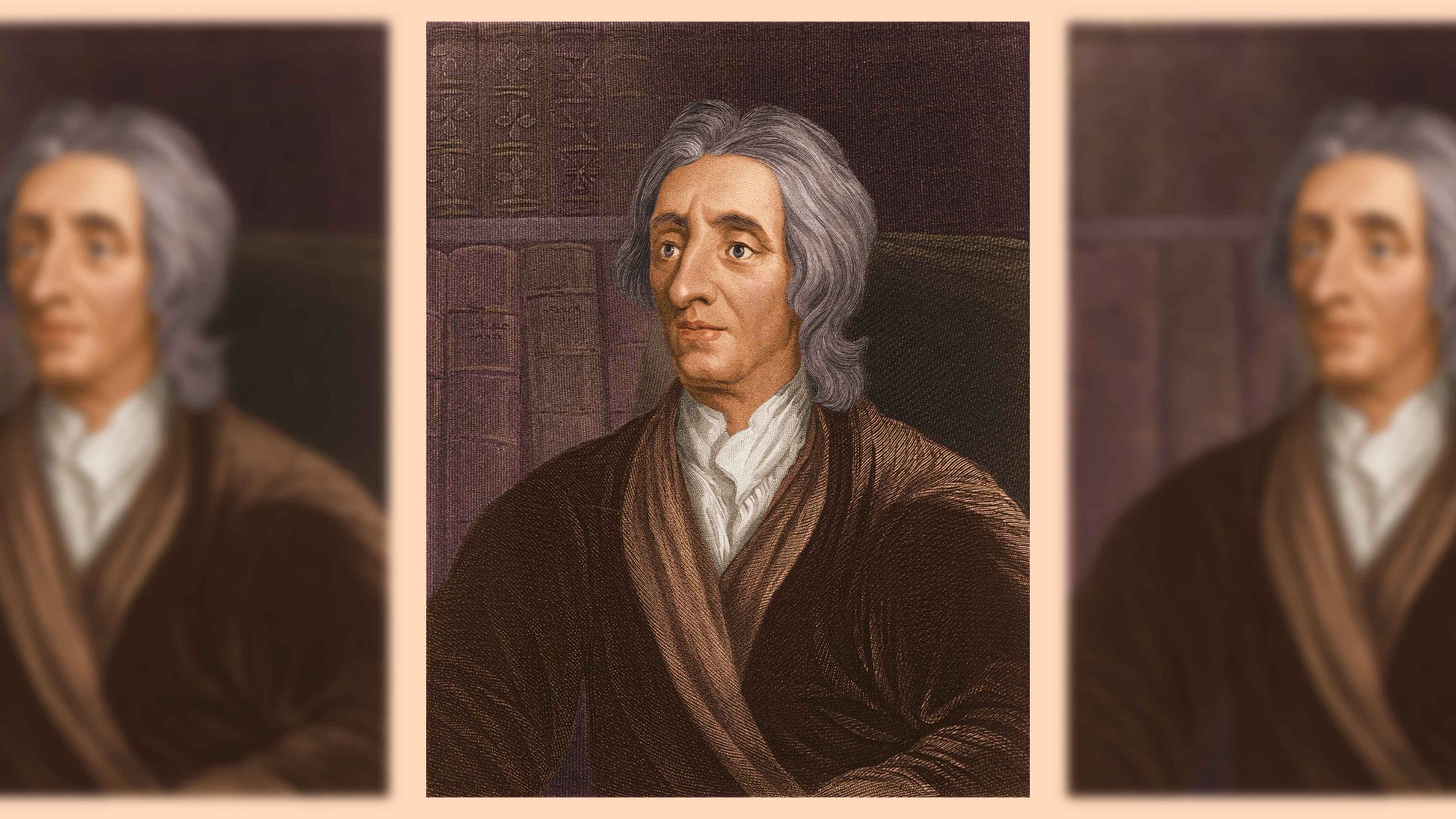 English philosopher John Locke (1632 - 1704), known as the father of English Empiricism. Photo: Stock Montage/Getty Images. Design: TNW