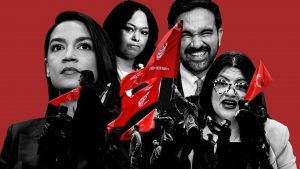 The Democratic Socialists are gaining momentum, but their rise is forcing the Democrats to confront the future of the party. Image: TNW/Getty
