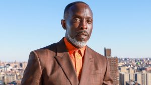 American actor Michael K Williams in New York, March 2021. 
Image: Arturo Holmes/Getty