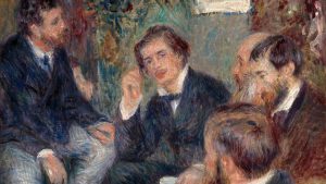 Pierre-Auguste Renoir, At Renoir’s Home, rue St-Georges, 1876. Image: National Gallery