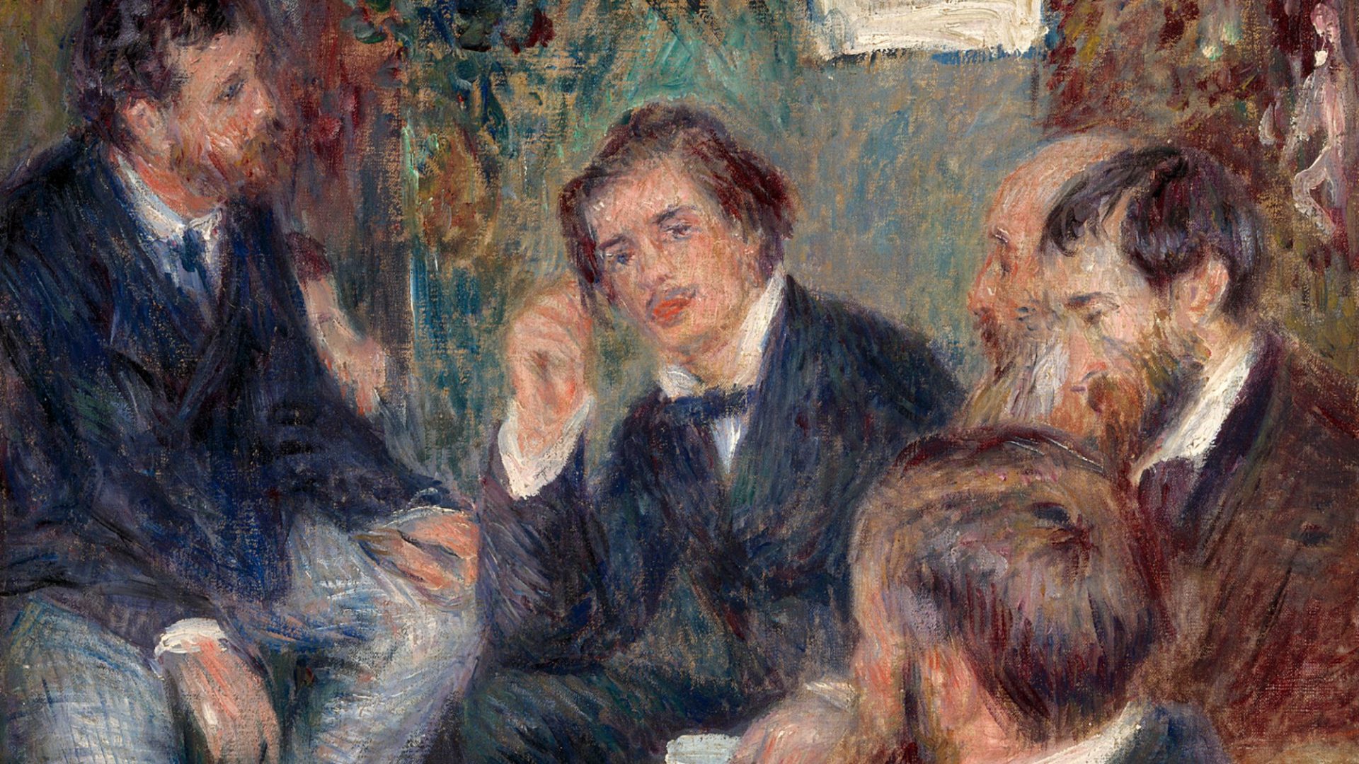 Pierre-Auguste Renoir, At Renoir’s Home, rue St-Georges, 1876. Image: National Gallery