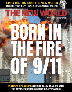 The New World cover, September 10, 2026