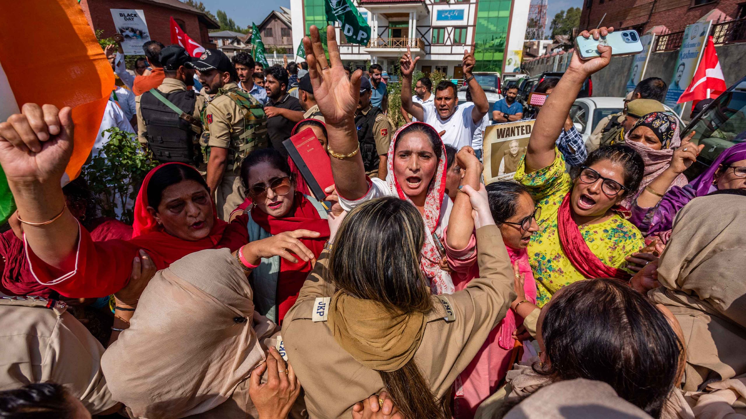 
Modi’s plan is simple: shrink the electorate, then shut the places where people can complain about it. Image: TNW/Getty
