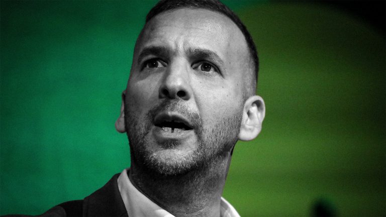 Green Party leader Zack Polanski is facing a crisis. Image: TNW/Getty