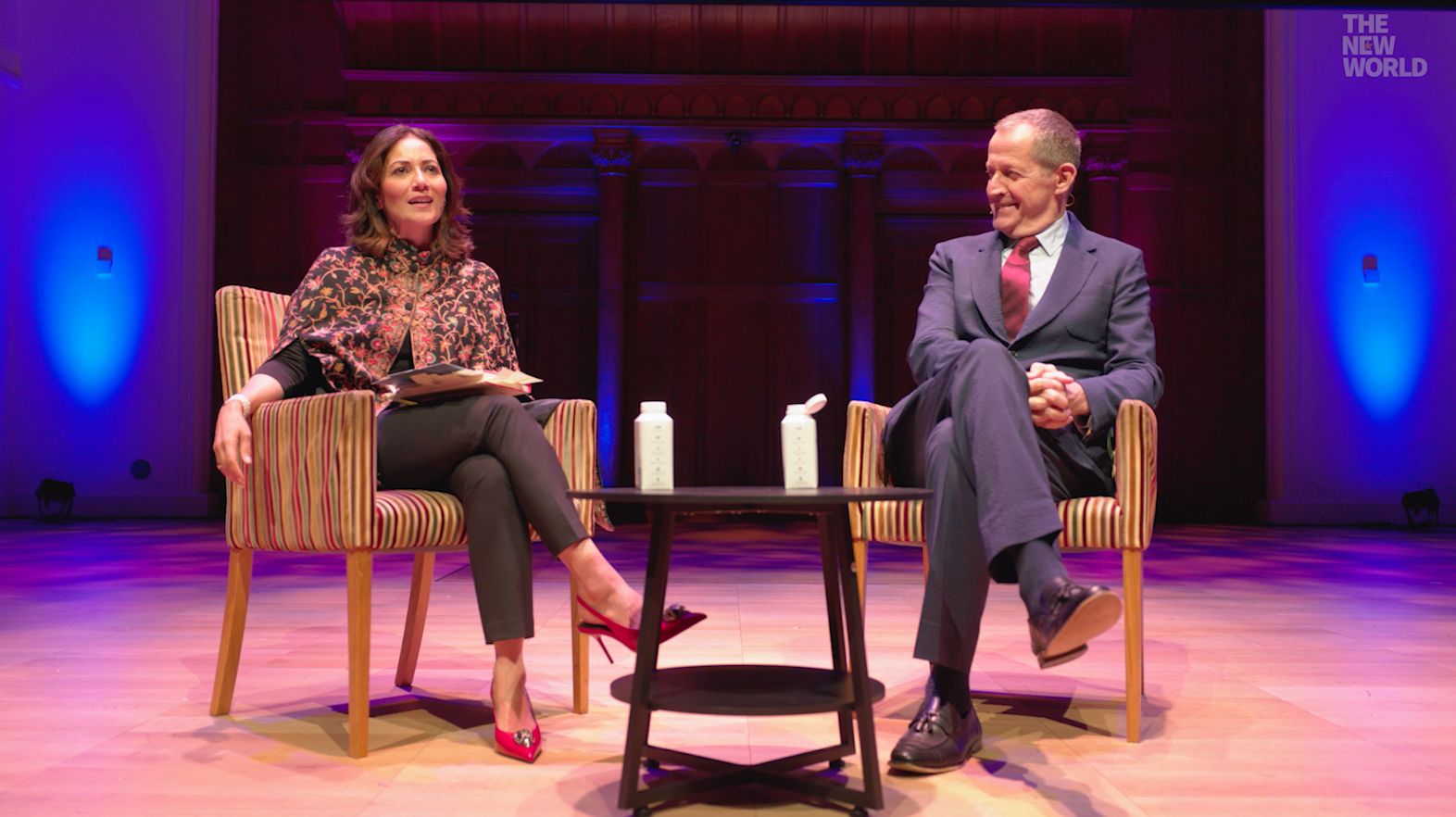 Alastair Campbell and Mishal Husain at Cadogan Hall. Videography: Oliver Freeston Wilkes